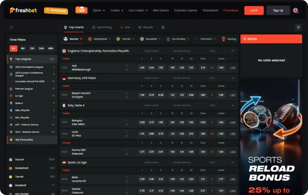 Why Players Choose Freshbet Sportsbook